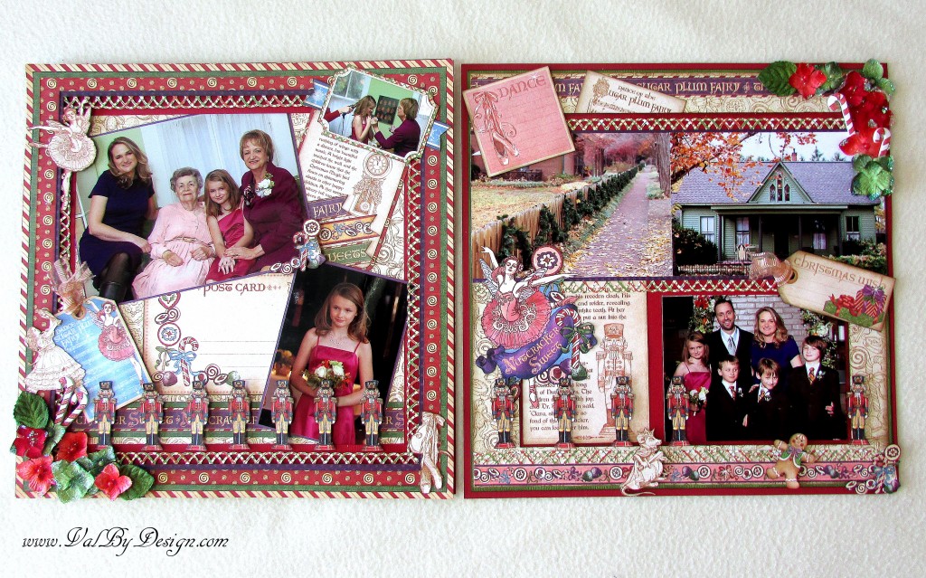 Graphic 45 Nutcracker Sweet 2-page kit