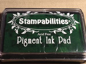 Stampabilities Pigment Ink - Kelly Green