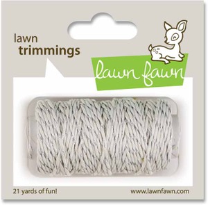 Lawn Fawn Lawn Trimmings Silver Sparkle