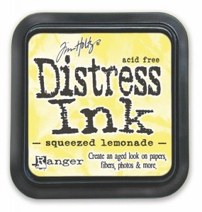 Tim Holtz Distress Ink - Squeezed Lemonade
