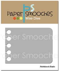 Paper Smooches Notebook Basic die